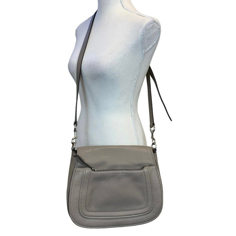 Marc Jacobs Gray Leather Crossbody Bag